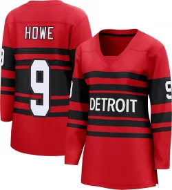 Women's Gordie Howe Detroit Red Wings Special Edition 2.0 Jersey - Red Breakaway